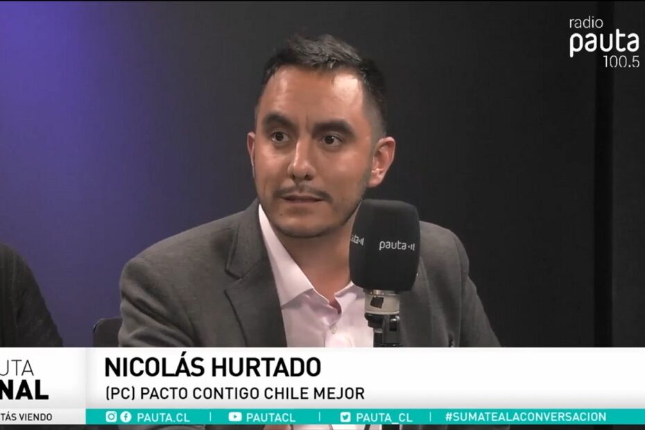 Nicolás Hurtado en el debate municipal en Radio Pauta